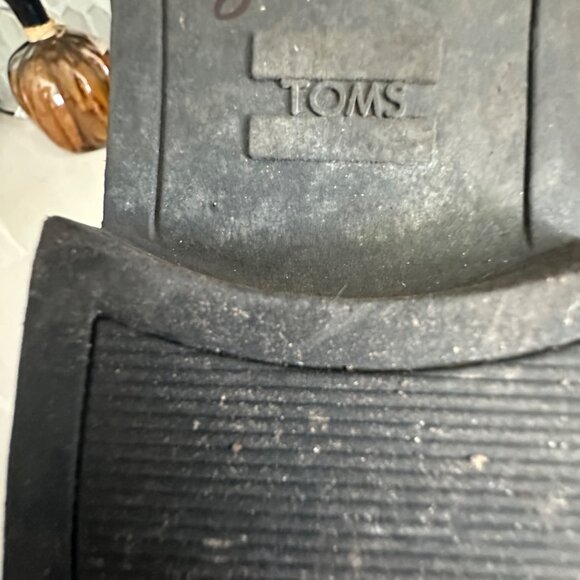 TOMS Womens Boots Size 8 Gray & Black Pattern Lace-Up - Picture 6 of 11